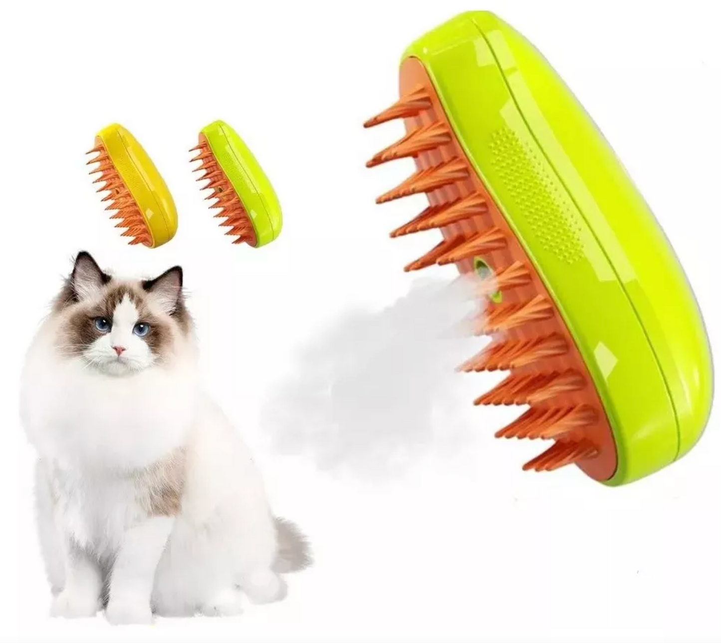 Cepillo vaporizador 3 en 1