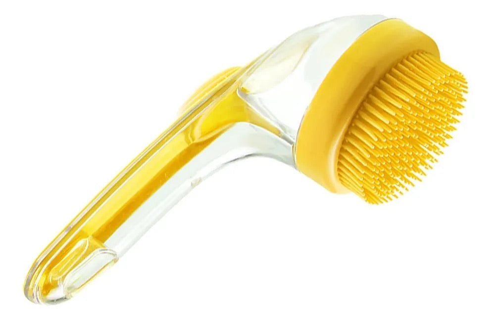 Cepillo de baño con dispensador