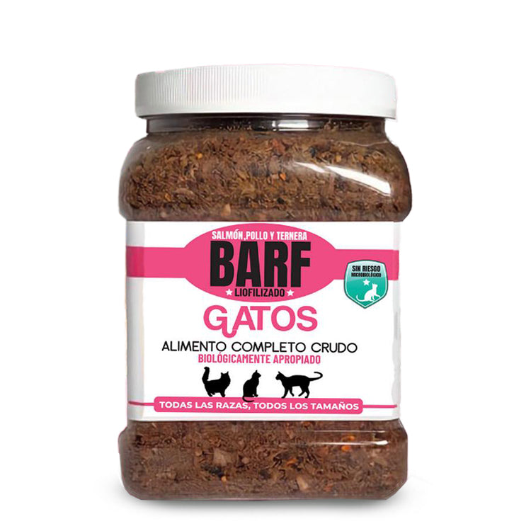 Barf polvo liofilizado para gatos