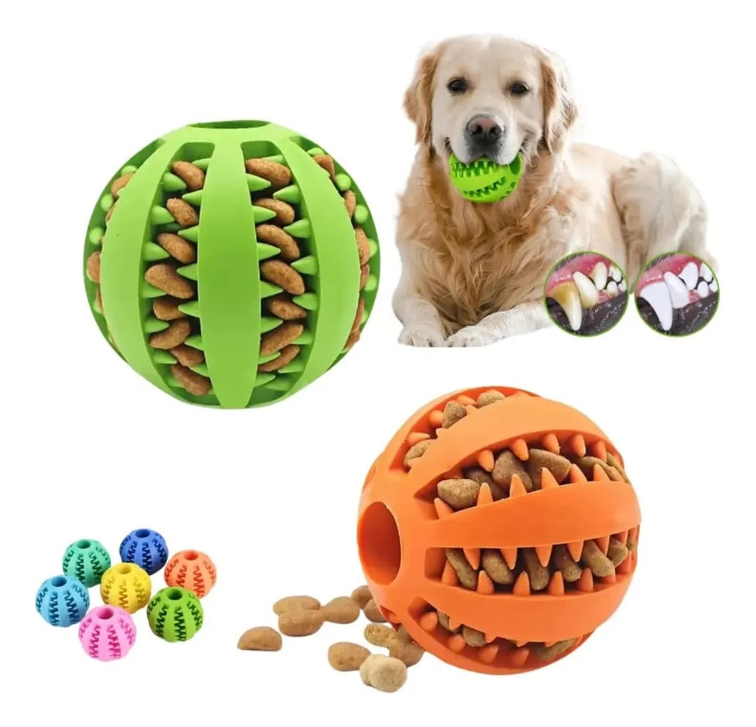 Pelota dispensadora de snacks