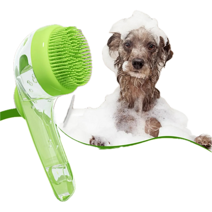 Cepillo de baño con dispensador