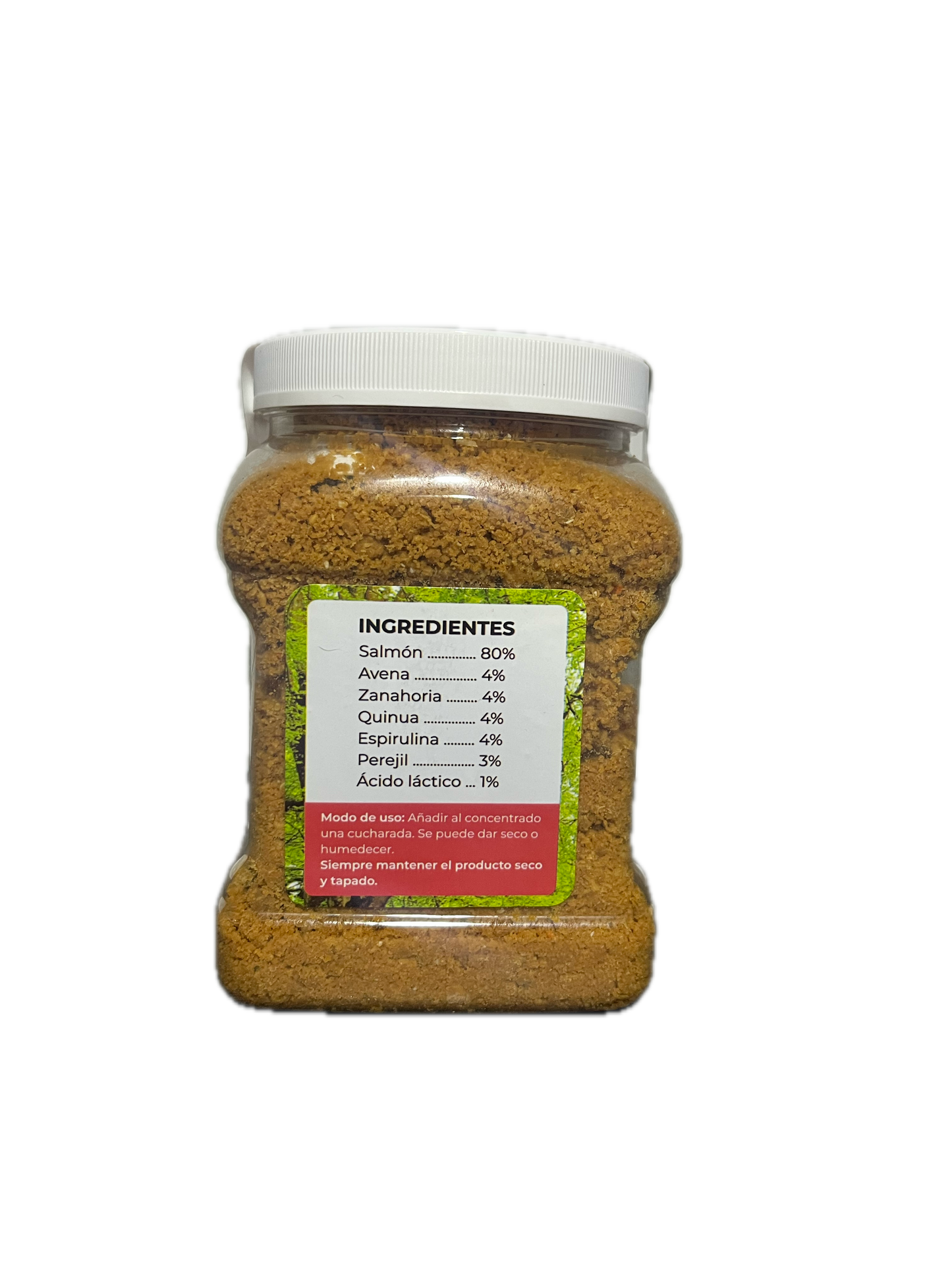 Barf polvo liofilizado de salmon para perros