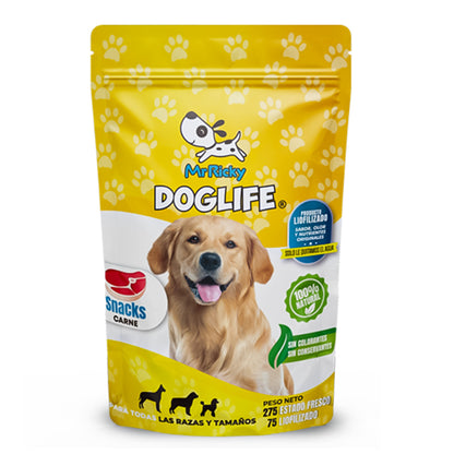 Snack carne para perros